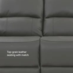 Rockwell Power Leather Sofa