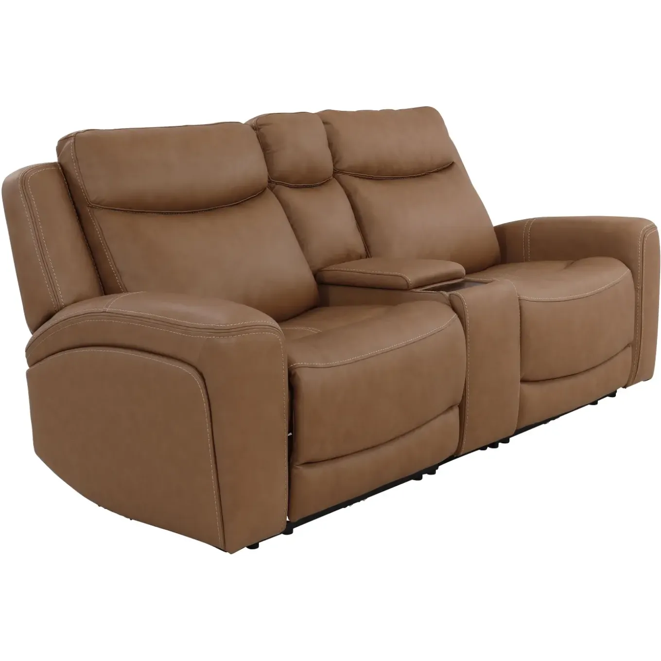 Ryder 3pc Leather Power Reclining Console Loveseat with Heat & Massge