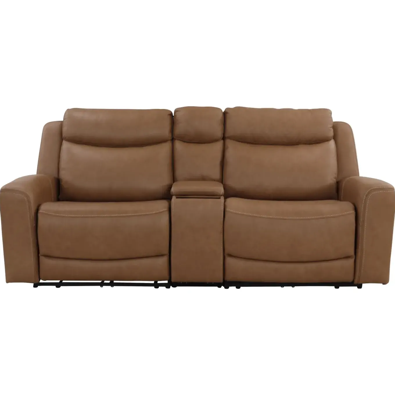Ryder 3pc Leather Power Reclining Console Loveseat with Heat & Massge