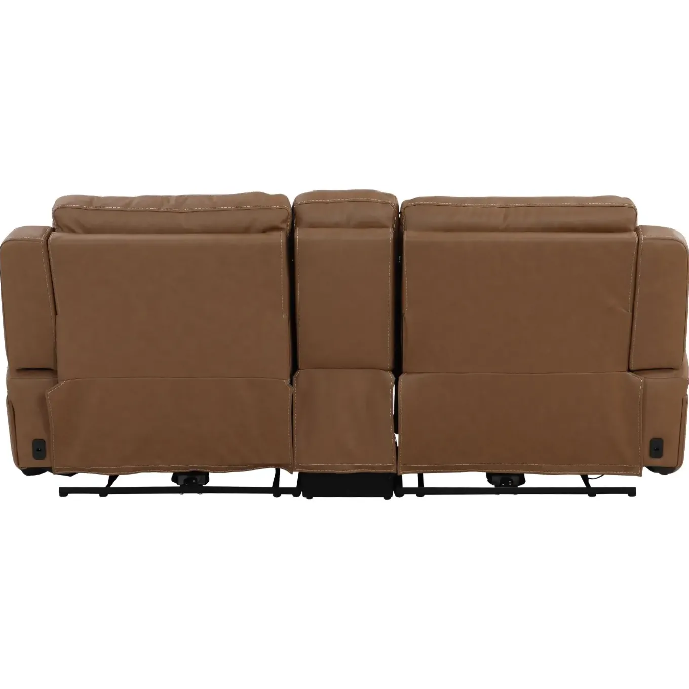 Ryder 3pc Leather Power Reclining Console Loveseat with Heat & Massge