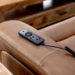 Ryder 3pc Leather Power Reclining Console Loveseat with Heat & Massge