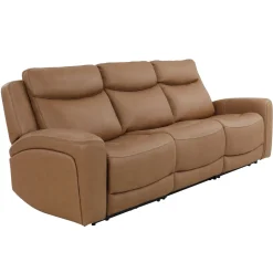 Ryder 3pc Leather Power Reclining Sofa with Heat & Massage