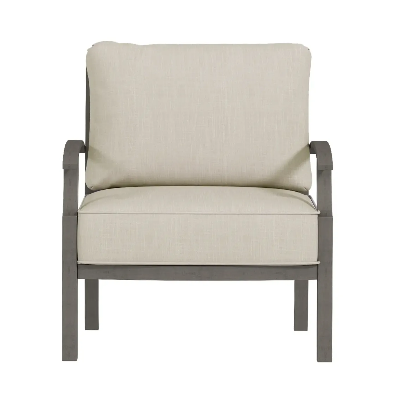 Saint Lucia Outdoor Seating Set-New! 3pc Set: Sofa & 2 Club Chairs