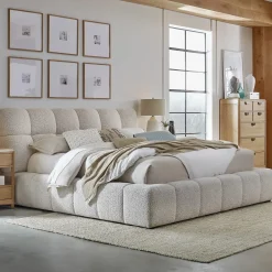 Sanctuary King Upholstered Bed