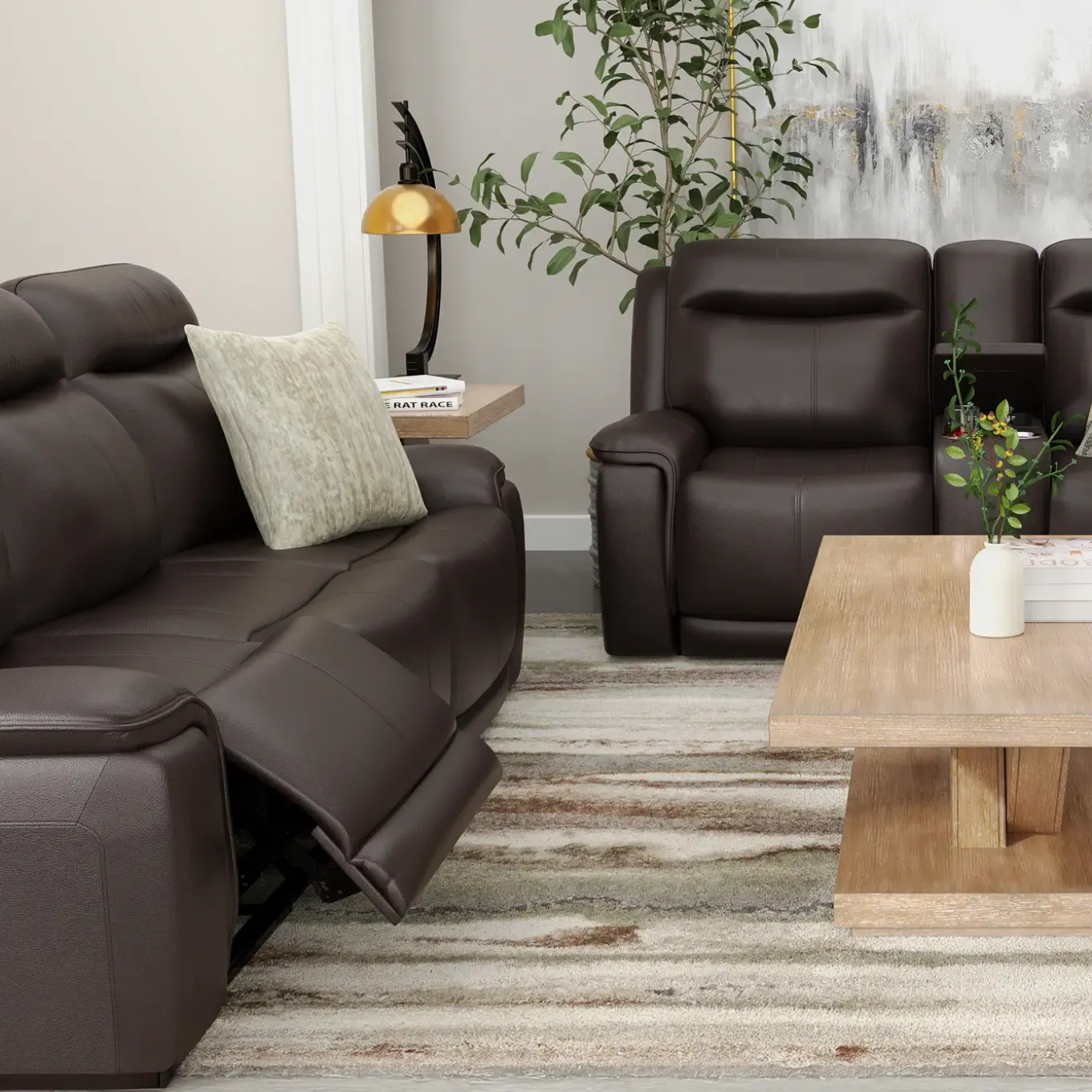 Saxton Power Motion Living Room Set