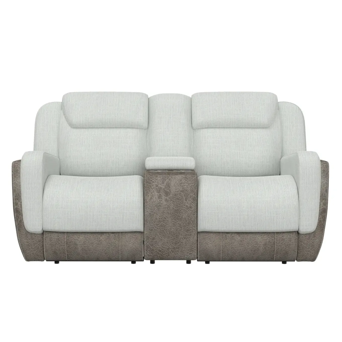 Scout Tan Reclining Living Room Set Power Reclining Sofa & Loveseat