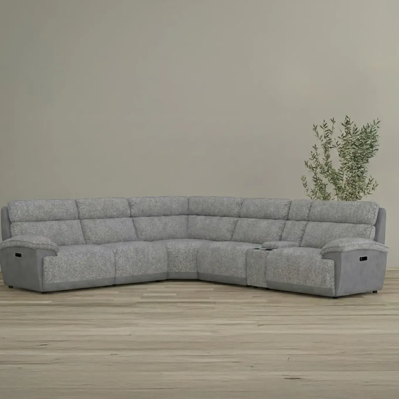Screenplay 6pc Immersive Sound Power Sectional