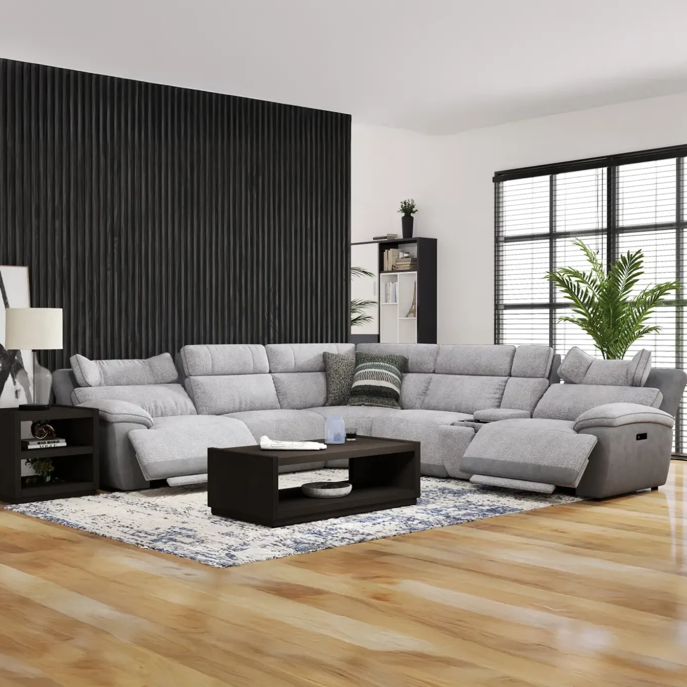 Screenplay 6pc Immersive Sound Power Sectional