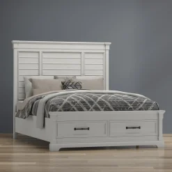 Sheridan California King Storage Bed, Dresser, Mirror, Nightstand