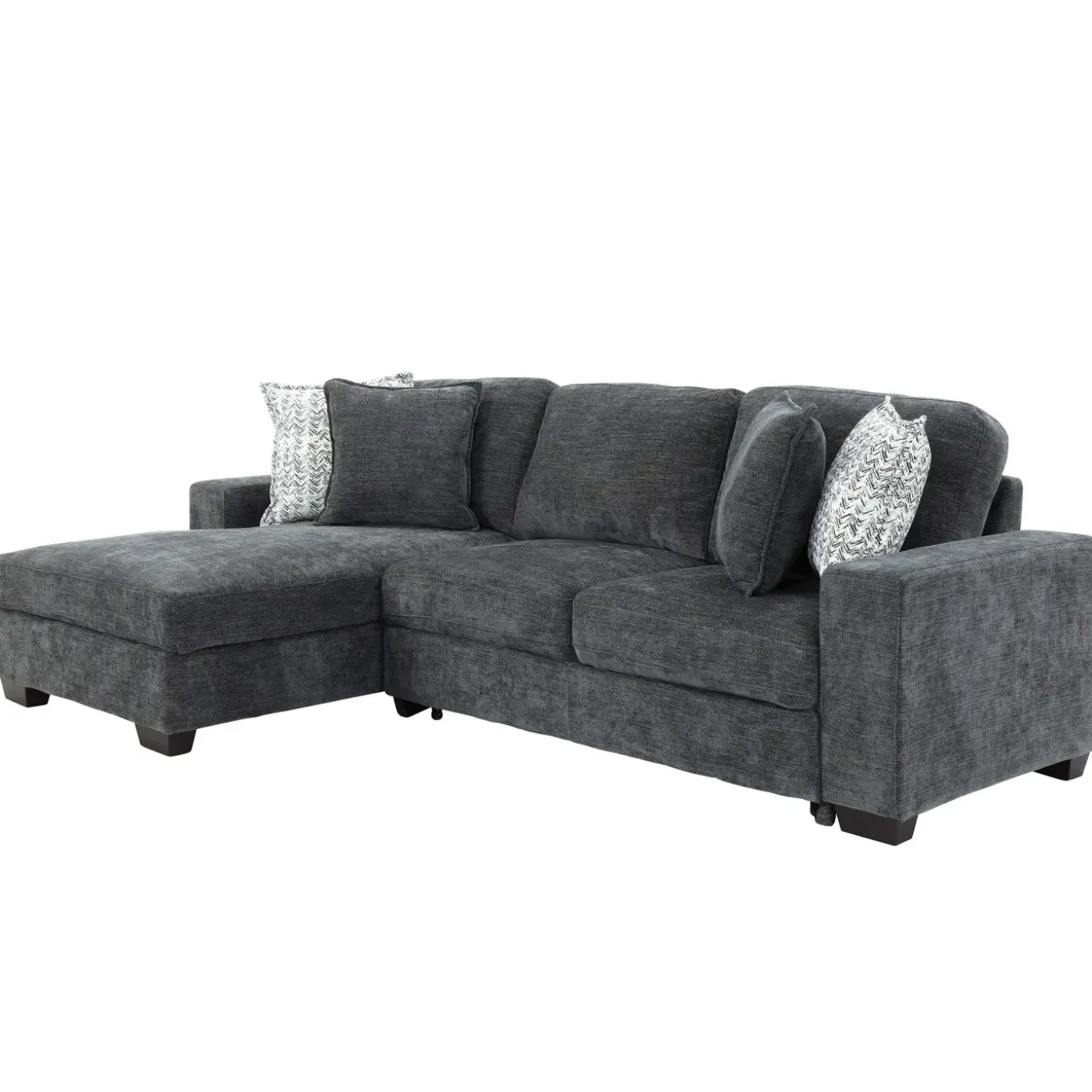 Slumber 2pc Sleeper Sofa with Left Storage Chaise