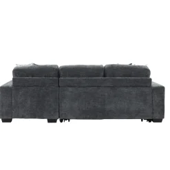 Slumber 2pc Sleeper Sofa with Right Storage Chaise