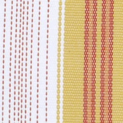 20"Spring Stripe Orangina Outdoor Pillow