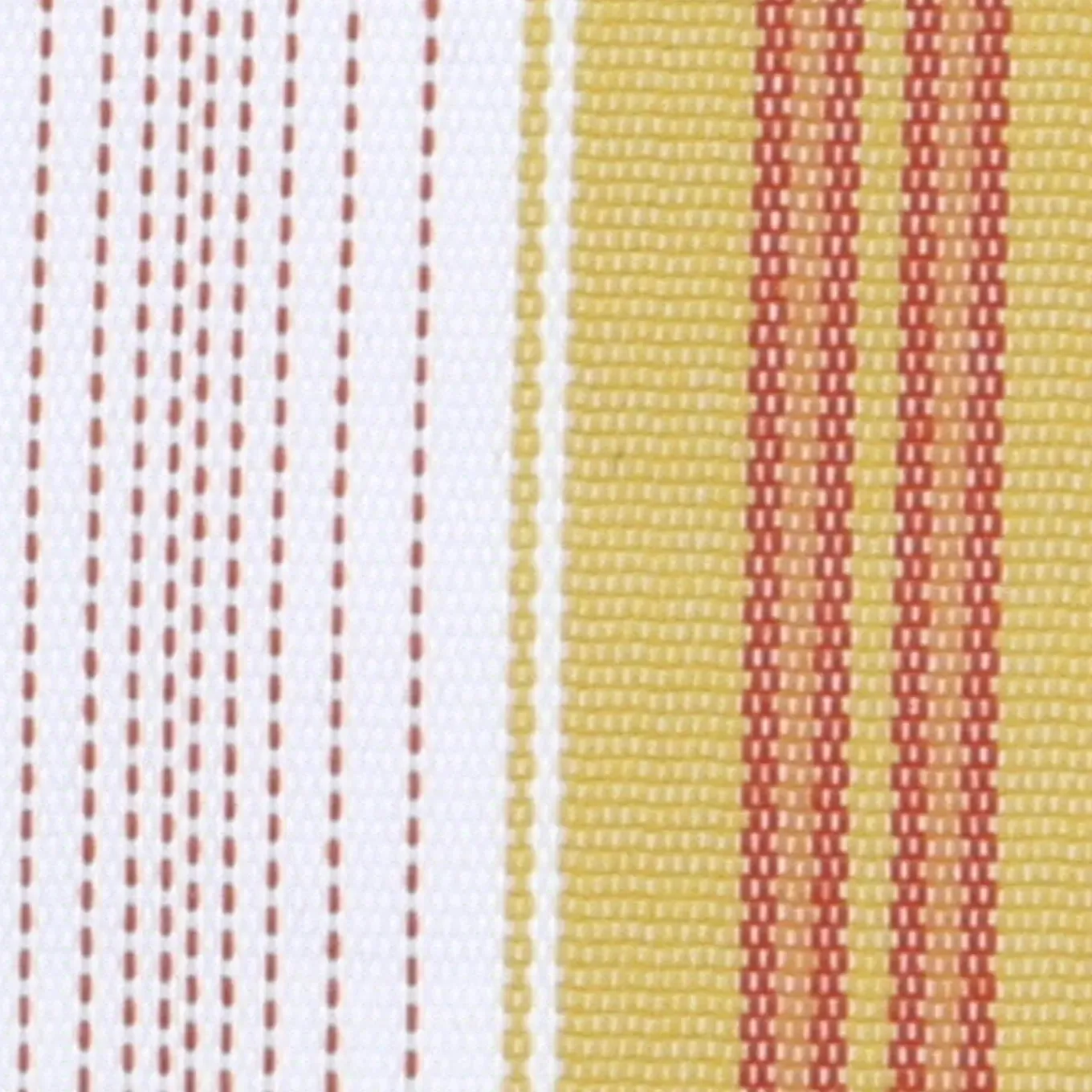 20"Spring Stripe Orangina Outdoor Pillow