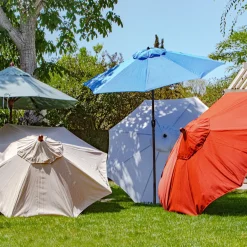St. Lucia 9' Round Auto-Tilt Umbrella