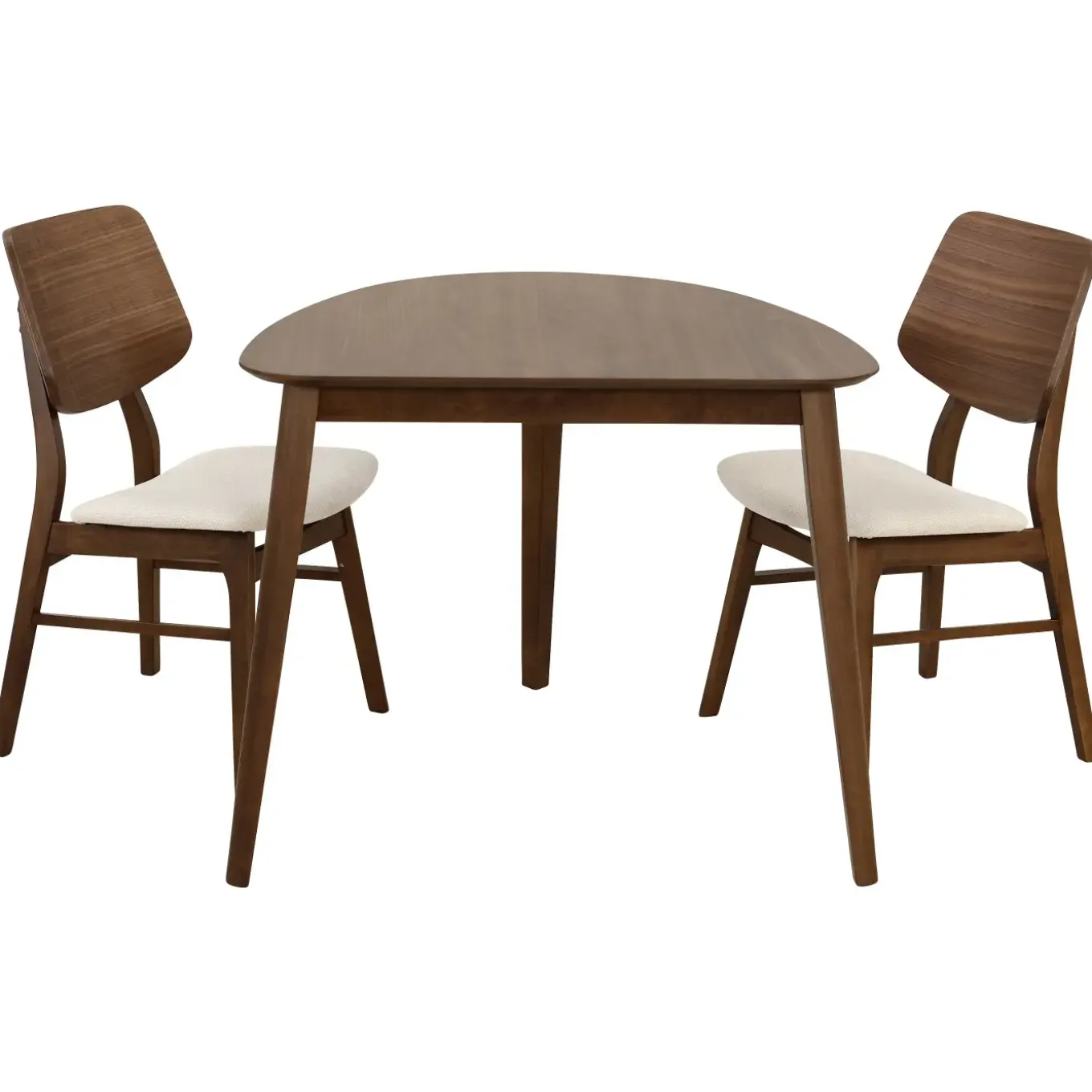 Sullivan 3pc Corner Dining Set: Table & 2 Side Chairs