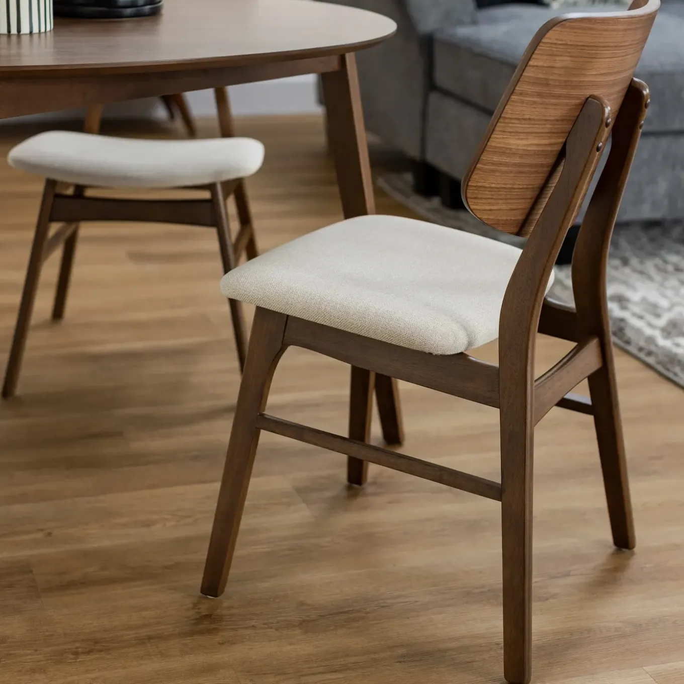Sullivan 3pc Corner Dining Set: Table & 2 Side Chairs