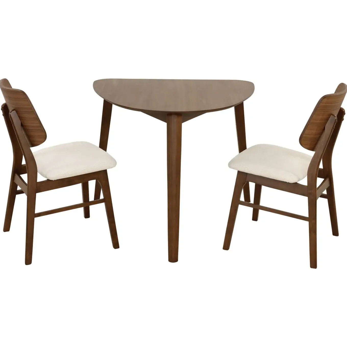 Sullivan 3pc Corner Dining Set: Table & 2 Side Chairs