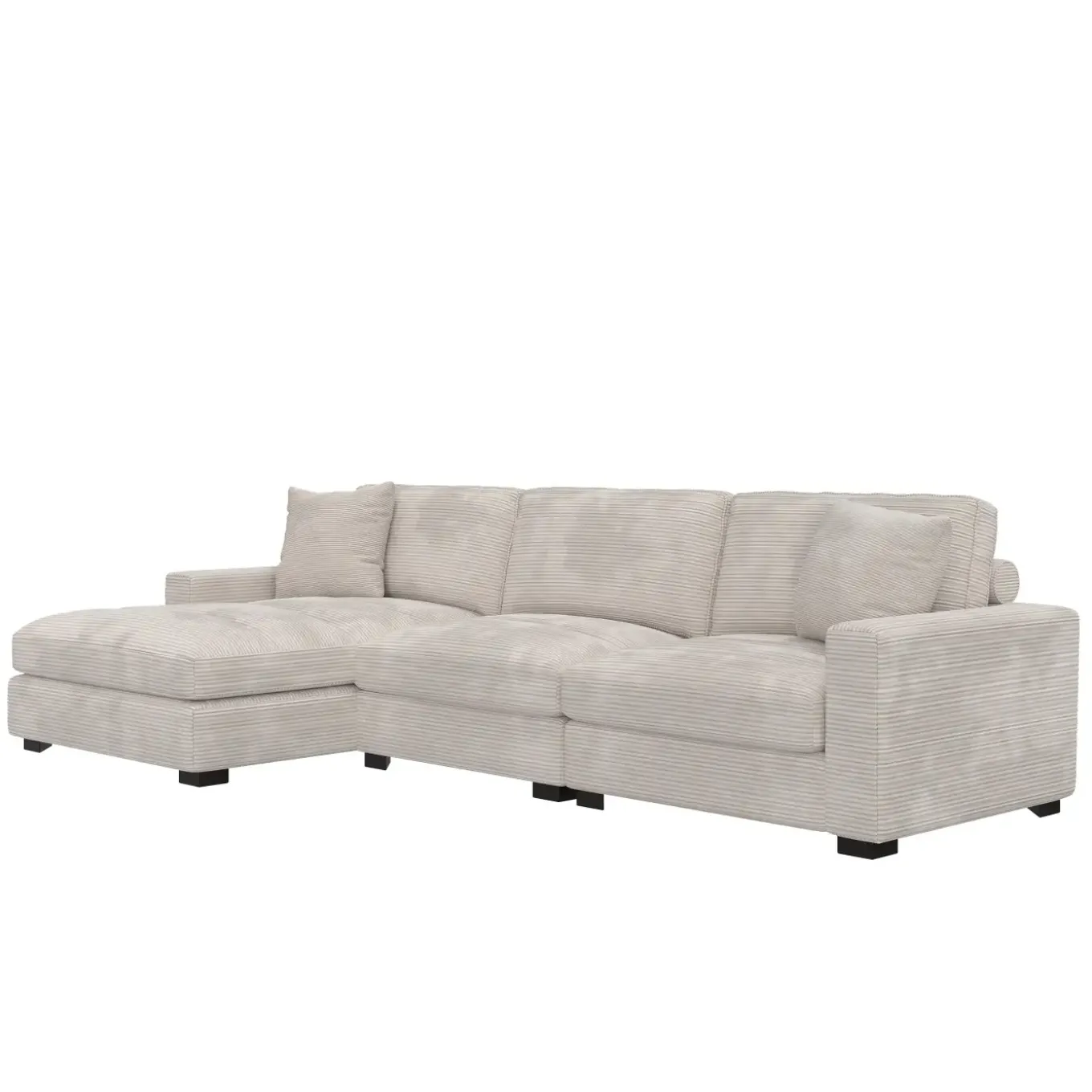Sydney 3pc Left Chaise Sofa