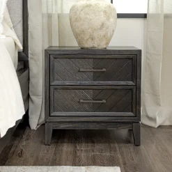 Torino 2 Drawer Nightstand