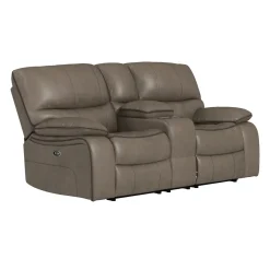 Trilogy Power Reclining Console Loveseat