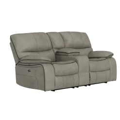 Trilogy Power Reclining Console Loveseat