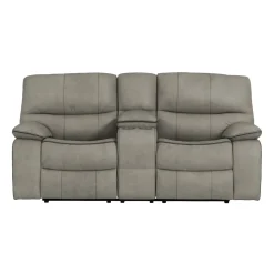 Trilogy Power Reclining Living Room Set-Gray