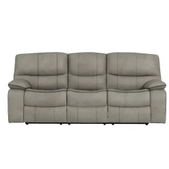 Trilogy Reclining Living Room Set-Gray