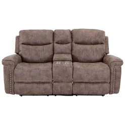 Triplex Power Reclining Living Room Set-Brown