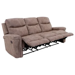 Triplex Power Reclining Living Room Set-Brown