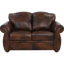 Tuscan Leather Living Room Set
