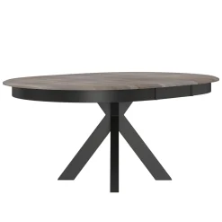 Vibrance Extendable Round Dining Table With Custom Finish Options