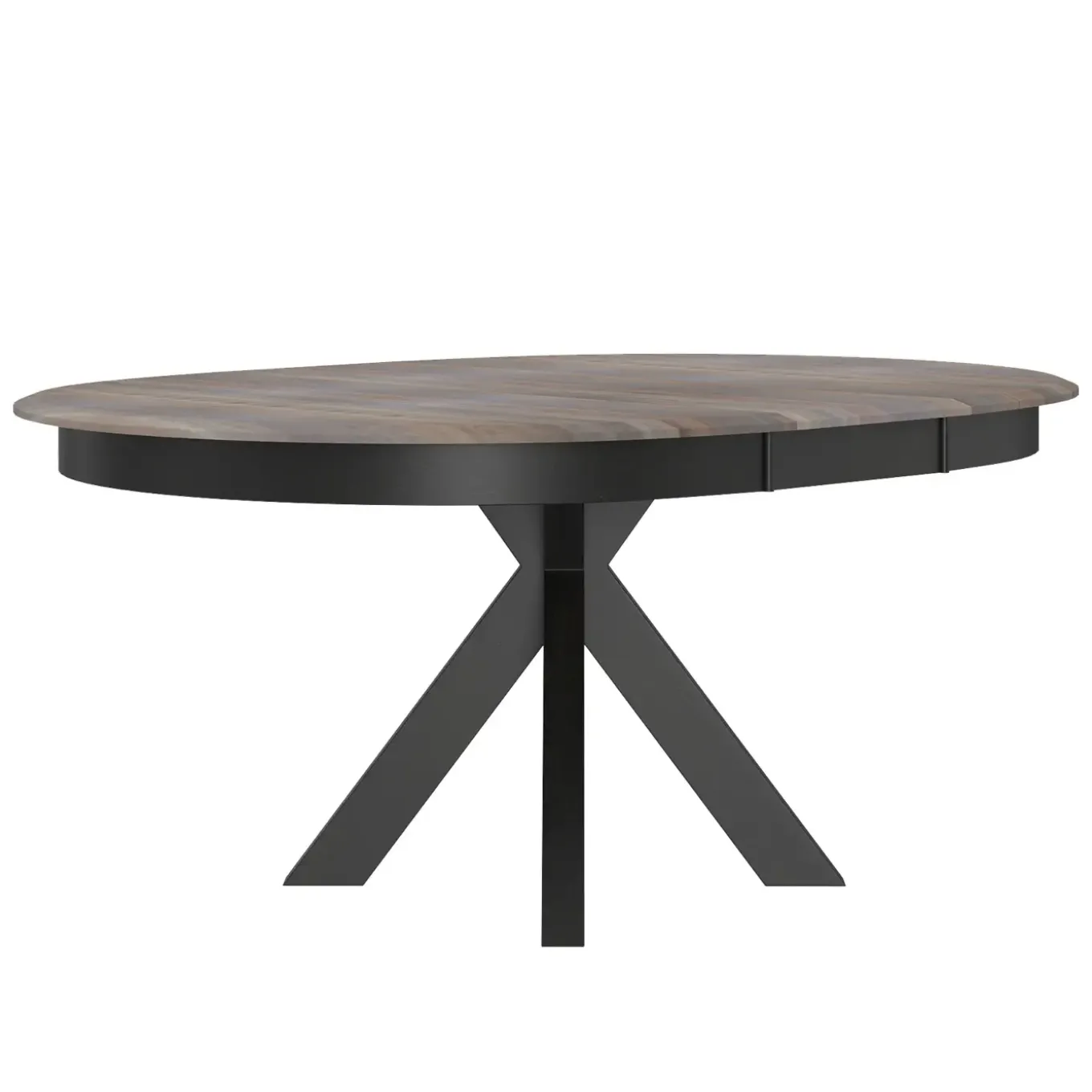 Vibrance Extendable Round Dining Table With Custom Finish Options