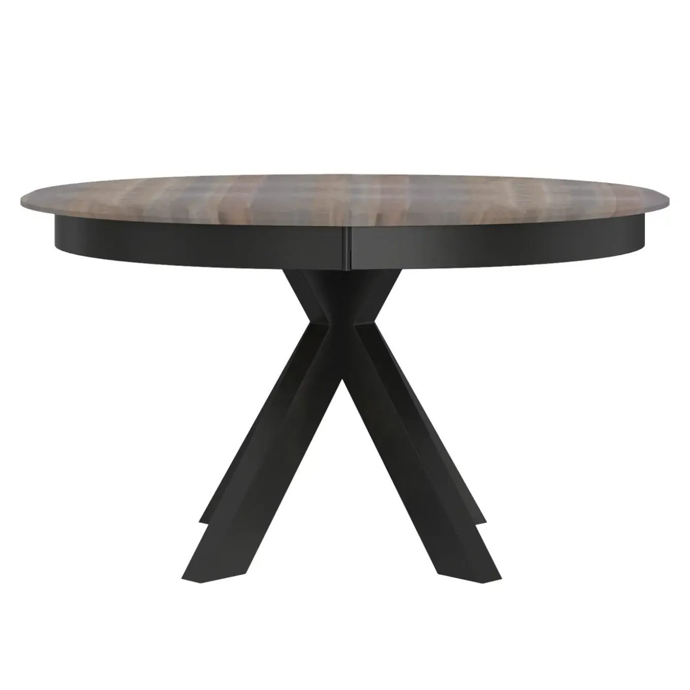 Vibrance Extendable Round Dining Table& 6 Chairs With Custom Finish Options