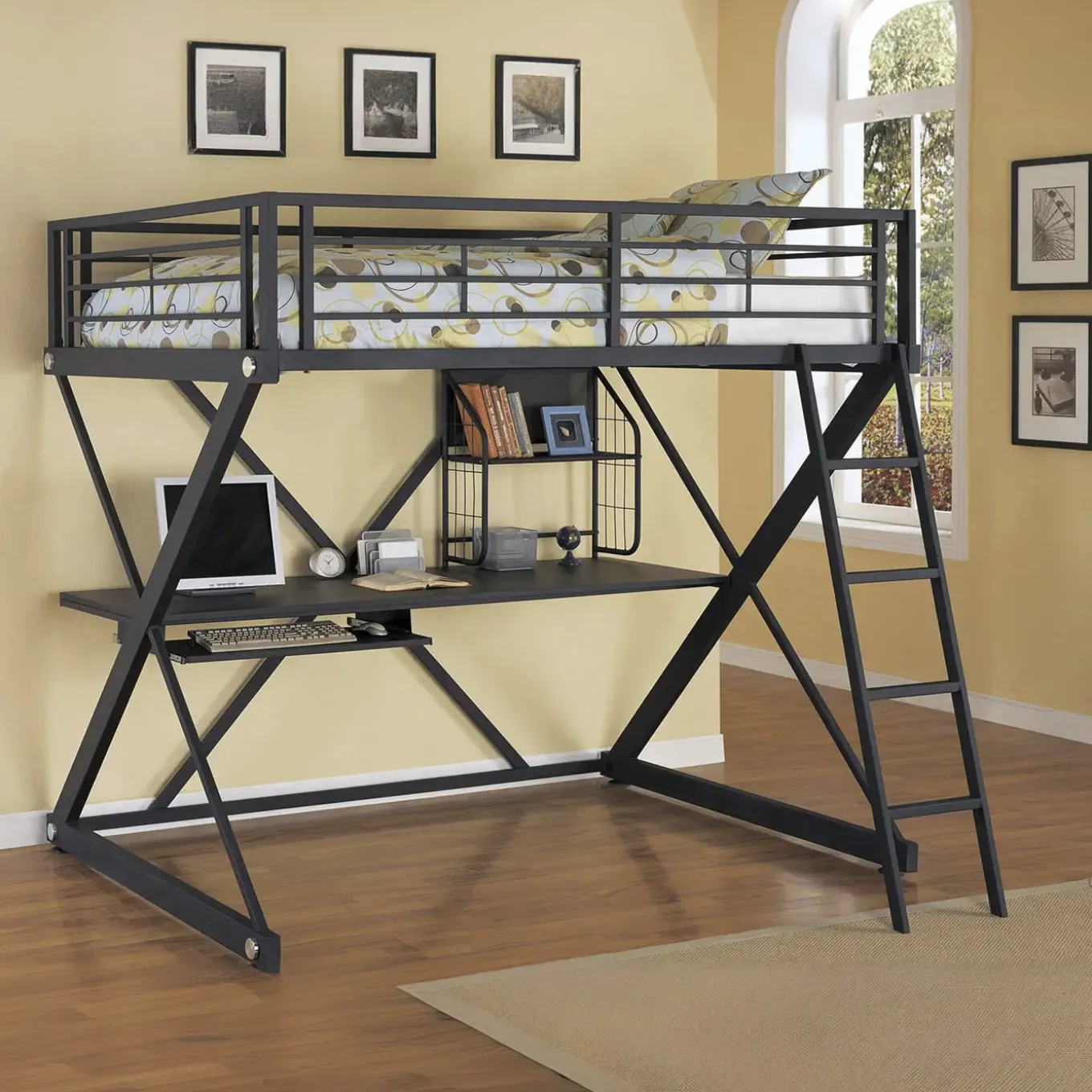 Wally Full Size Loft Bed