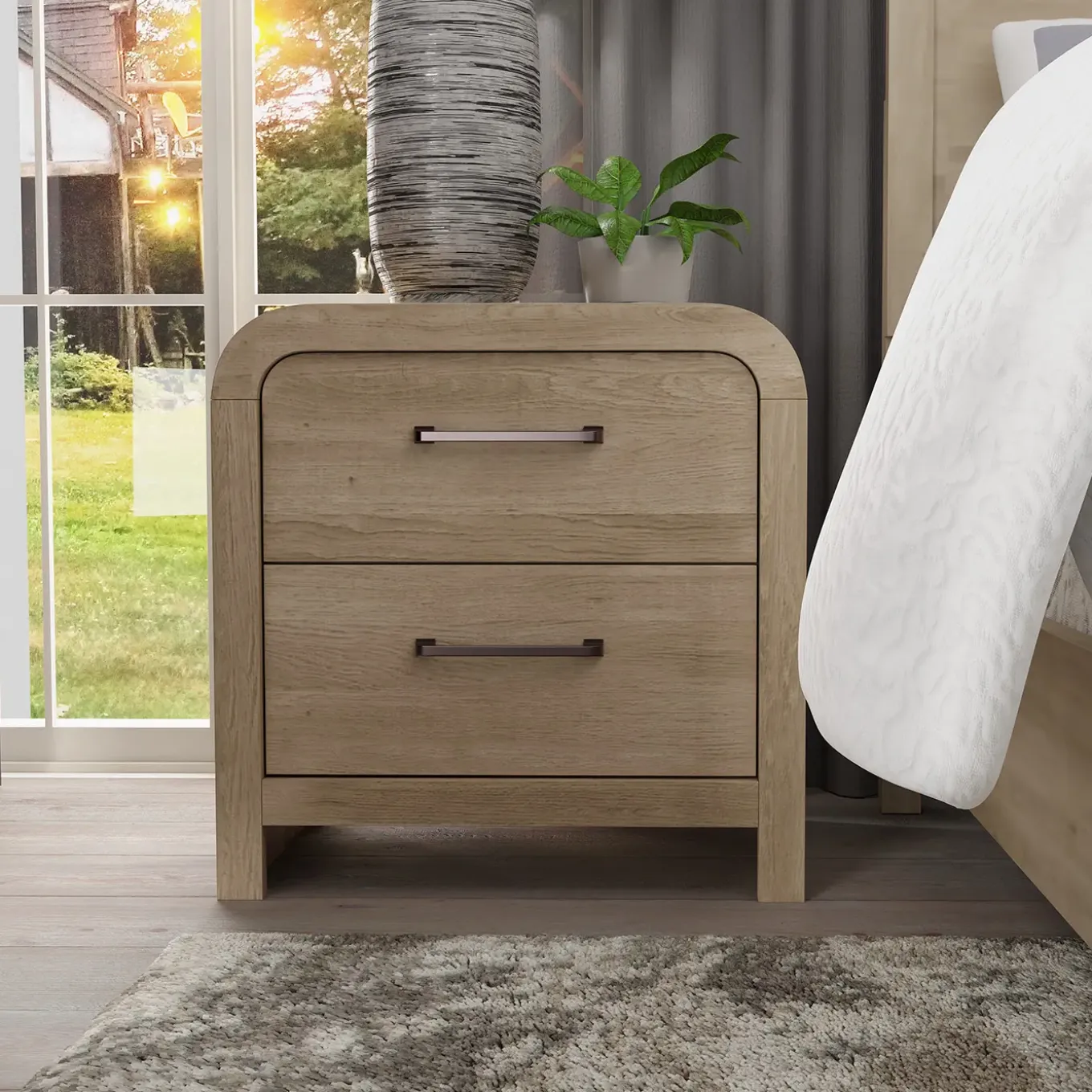 Waterfall Nightstand