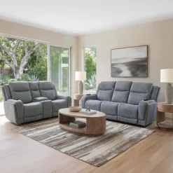 Winfield Living Room Set Power Sofa & Power Loveseat
