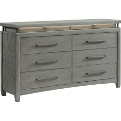 Winslet California King Bed, Dresser, Mirror, Nightstand