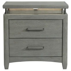 Winslet Eastern King Bed, Dresser, Mirror, Nightstand