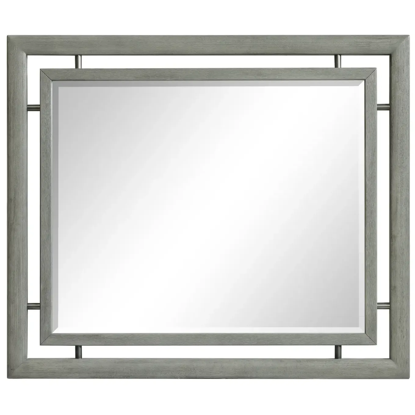 Winslet Eastern King Bed, Dresser, Mirror, Nightstand