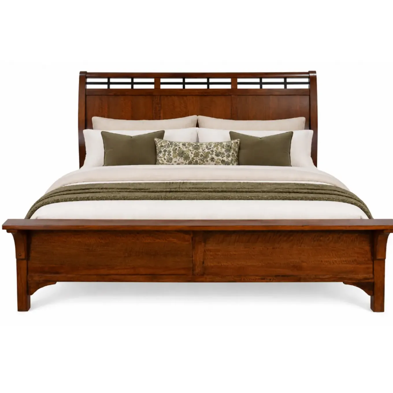 Wisteria Eastern King Sleigh Bed