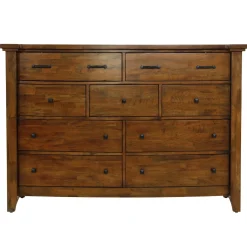 Wisteria Eastern King Storage Sleigh Bed, Dresser, Mirror & Nightstand