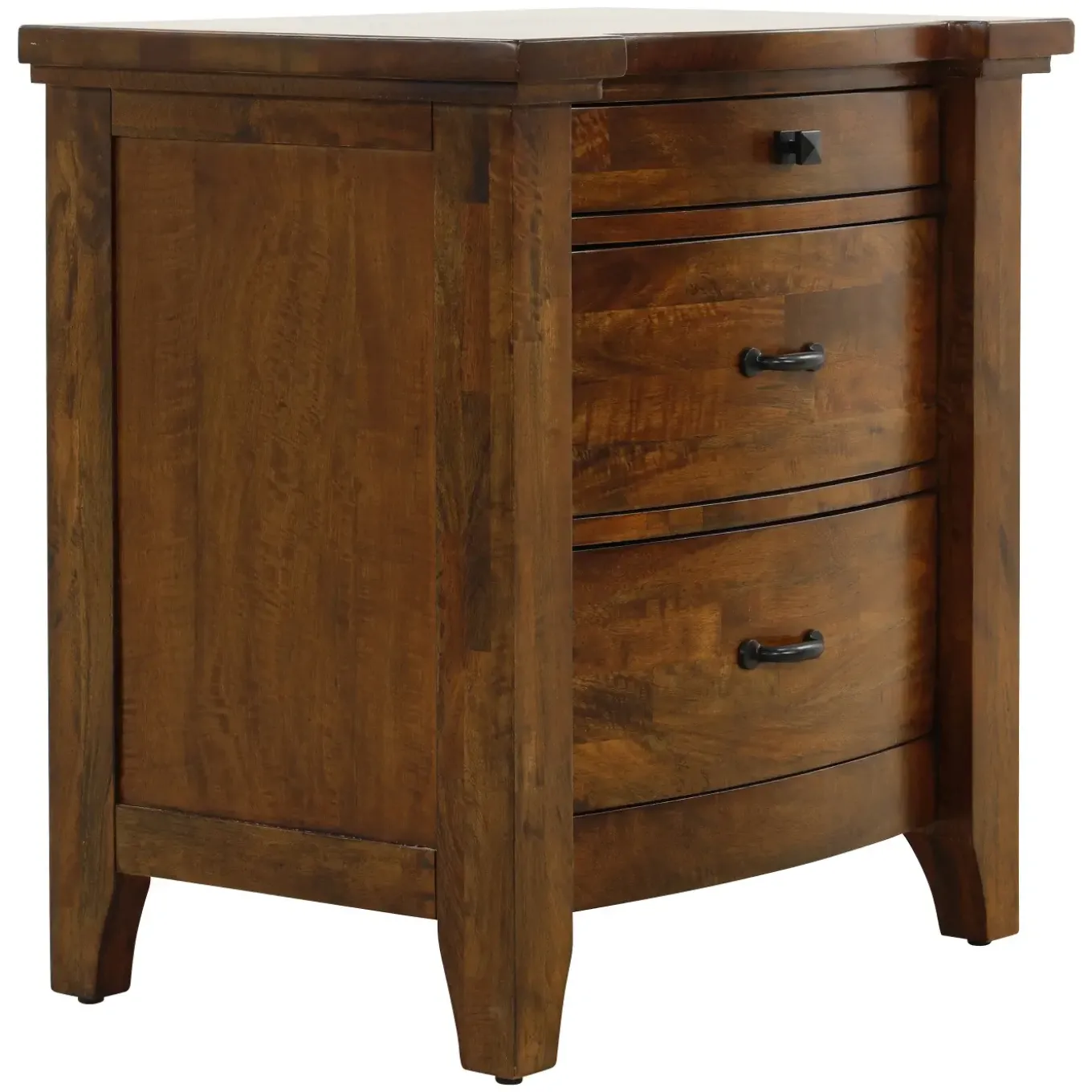 Wisteria Eastern King Storage Sleigh Bed, Dresser, Mirror & Nightstand