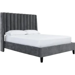 Wren California King Vertical Channel Bed