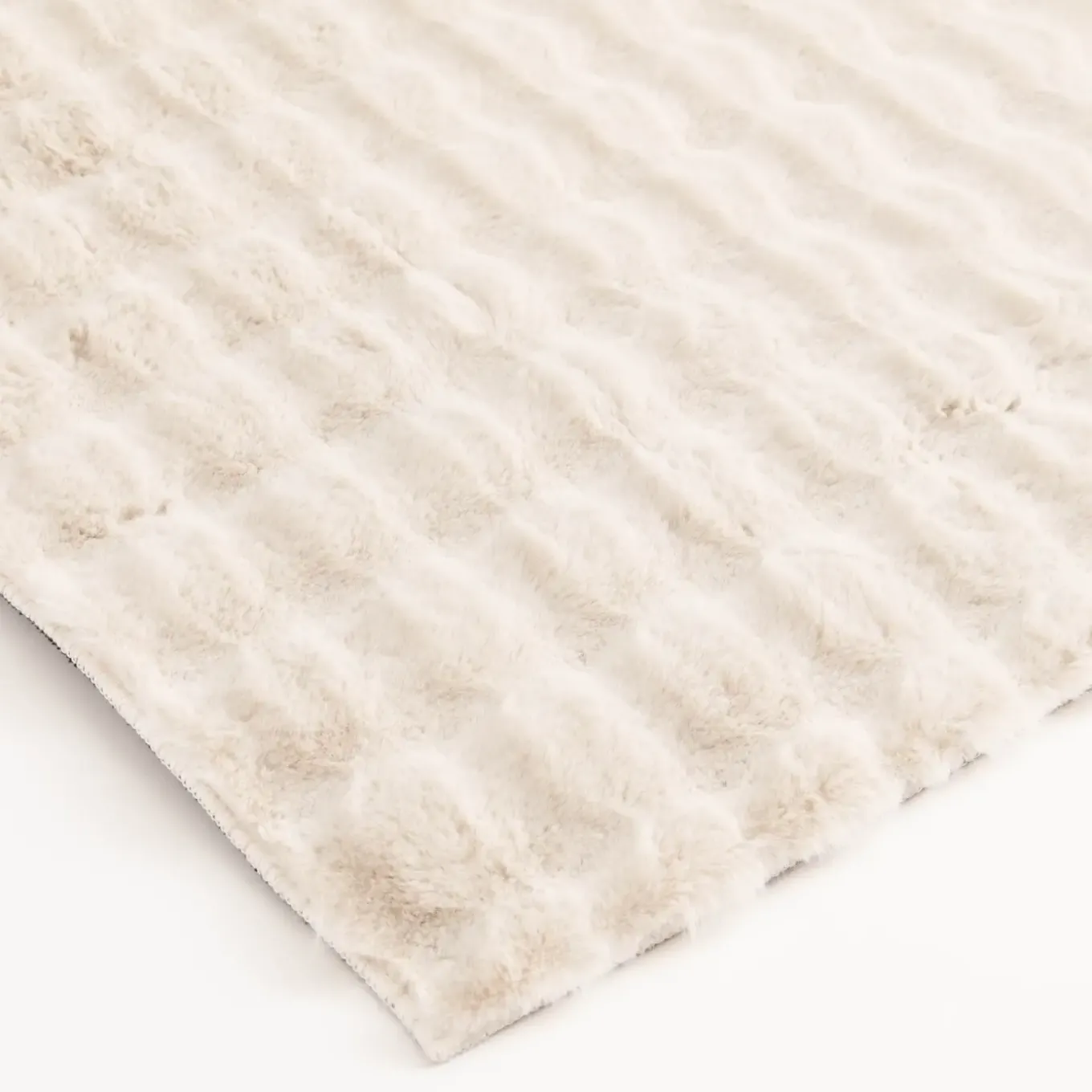 5'x7' Babel Ivory Area Rug with Memory Foam