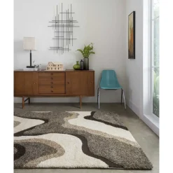 5'x8' Fault Line Area Rug