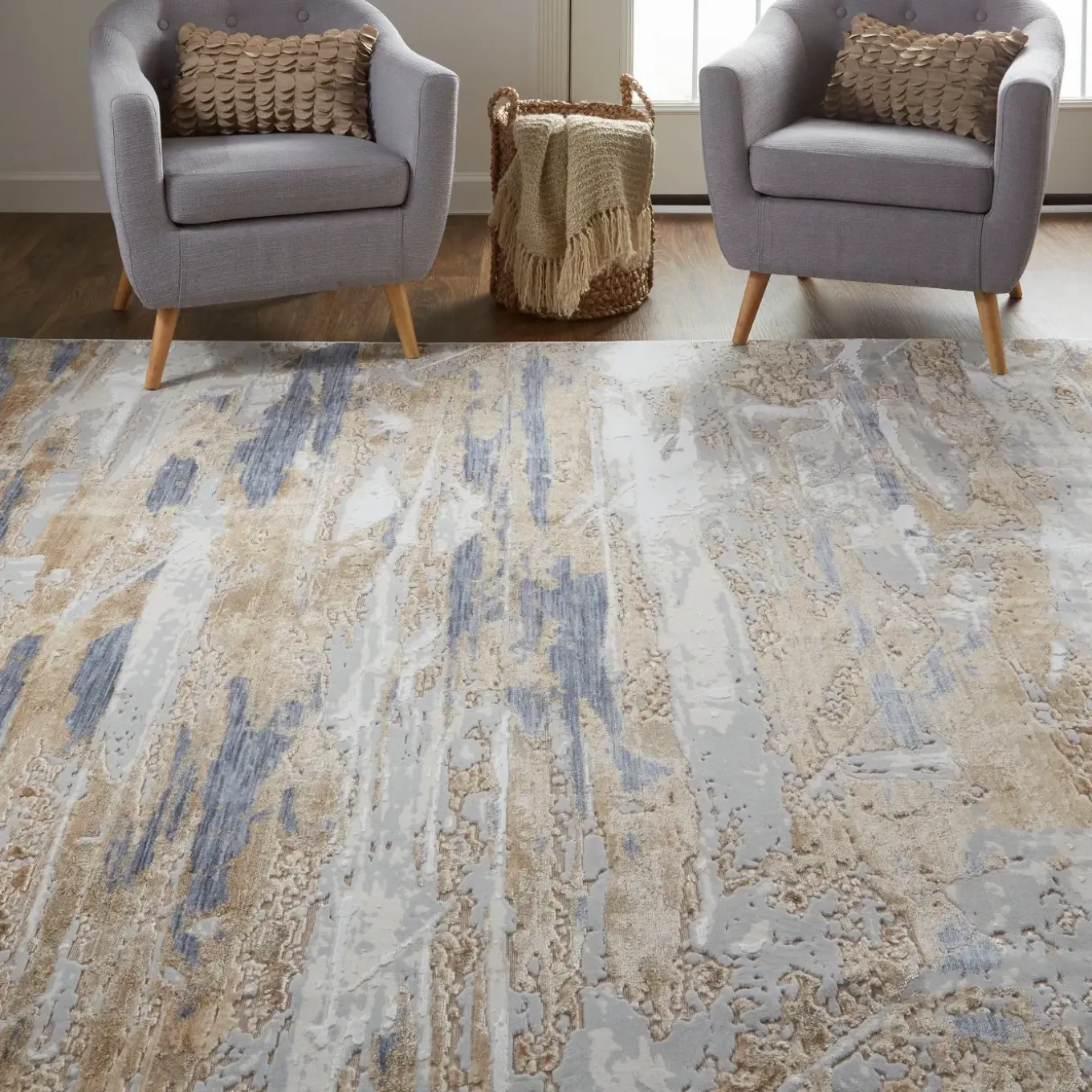 5'x8' Leena Area Rug