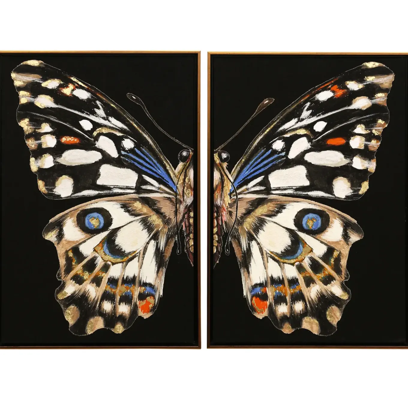 52x52 S/2 Butterfly Wall Art Wall Art