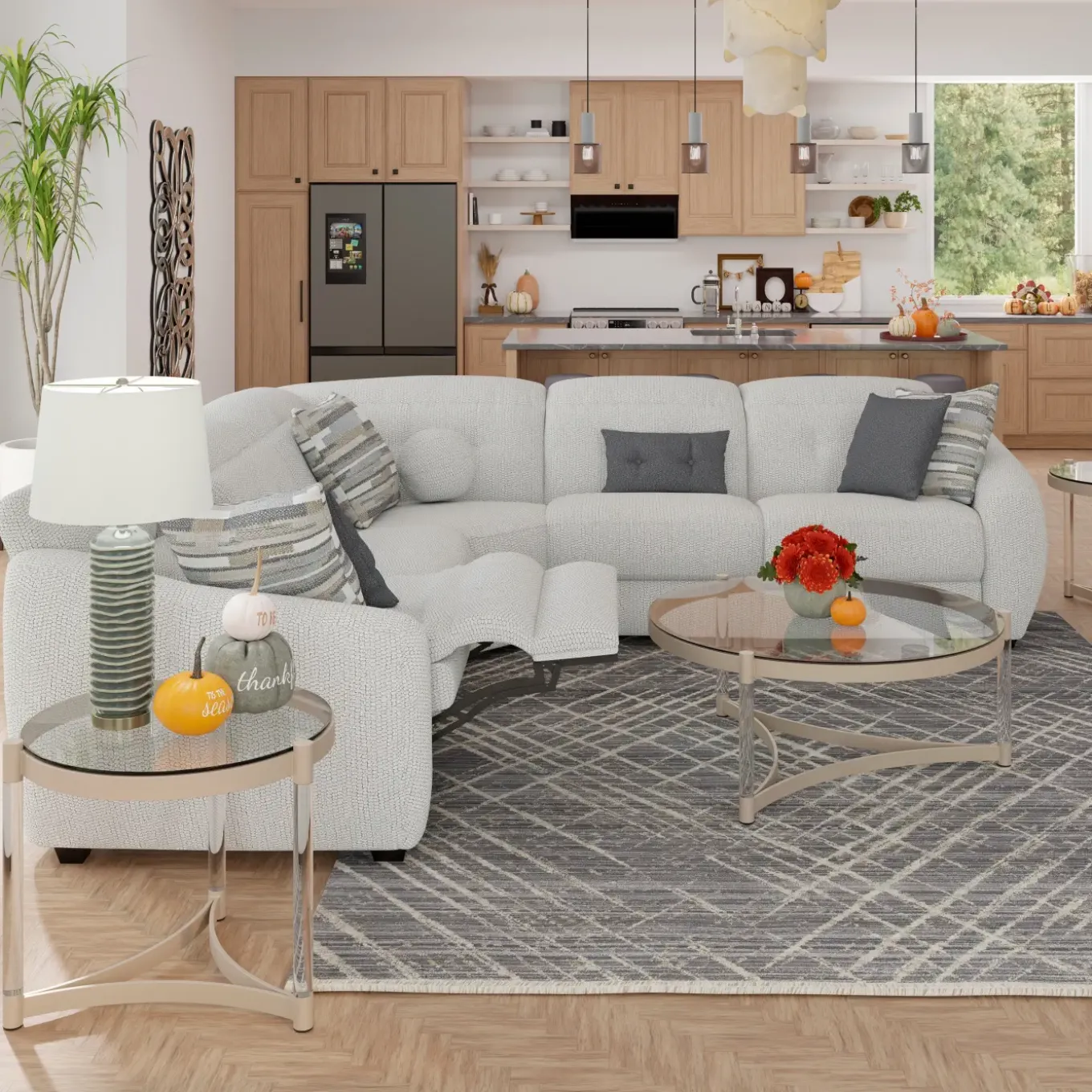 Zandra Power Sectional